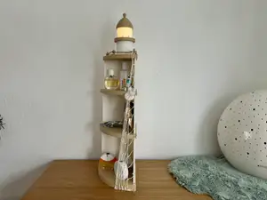 Leuchtturm Eck Regal Maritim