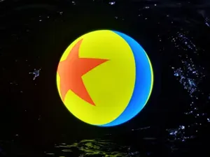 Pixar ball (Luxo ball) LED Lamp