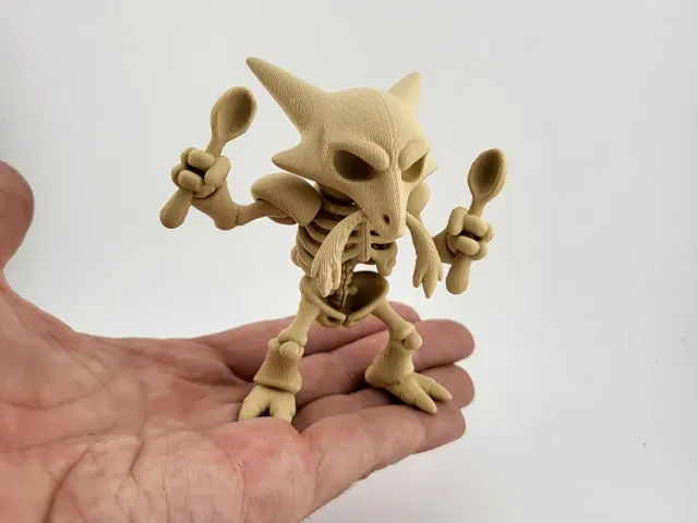 Alakazam Skeleton Figure free arm pokemon horror