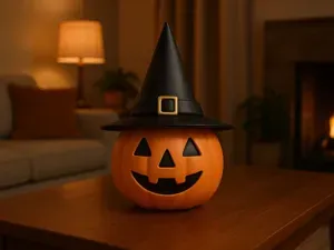 Halloween Hexenkürbis