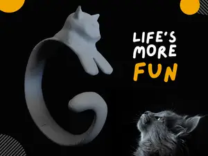 猫咪手镯和戒指