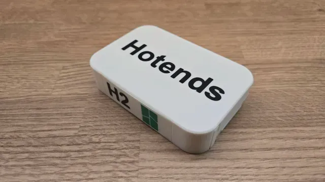Pocket-sized H2/P2 Hotend Box — Фото 2 из 2