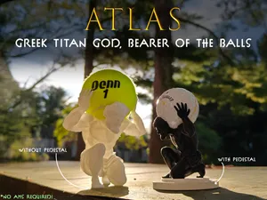 Atlas –  Bearer of Your Balls, Greek Titan God