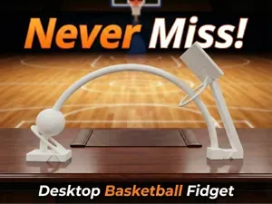 Never Miss! Basketball Fidget Launcher
