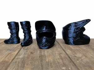 casco y botas motocross personalizables