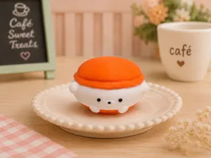Decoratable Bear Macaron Toy|デコレーションできるくまマカロン