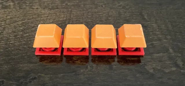 Completely 3D Printed Cherry MX Style Switch — Фото 4 из 7