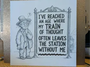 Train of thought - funny hueforge