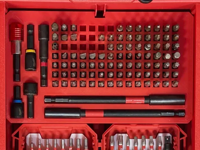 Bit organizer for Milwaukee 2+1 Packout — Image 2 of 3