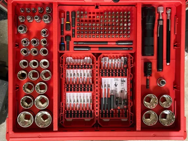 Bit organizer for Milwaukee 2+1 Packout — Image 3 of 3