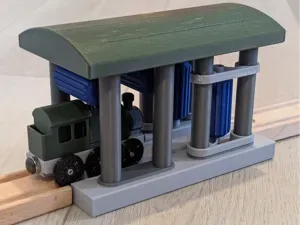 Train Washing Station - Brio Compatible