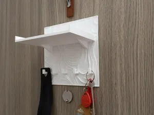 МИНИ-ПОЛКА-КЛЮЧНИЦА (Mini Key Holder & Shelf)