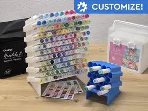 Any Size Honeycomb Marker Pen Holder (Ohuhu/Copic)