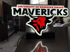 Omaha Mavericks LED Light Box