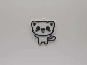 Cute Cat Keychain