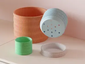 Modern Planter. Plant Pot with hidden drainage