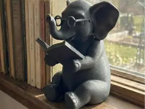 Reading Elephant | "Quiet Readers" Collection