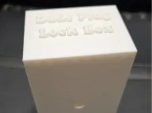 Electrical Cover "Dads Plug Lock Box" Single Screw