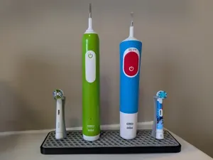 Dual Oral-B Toothbrush & Brush Head Stand