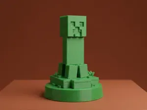 Minecraft Creeper Mob Figurine