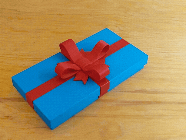Slim Lockable Gift Box – Banknote/Cheque/Giftcard