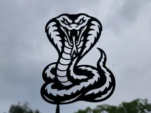 Cobra Snake 2D Wall Art