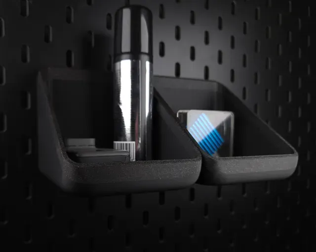Modular SKADIS Bin shelf – no support - Snap‑Fit — Image 5 of 6