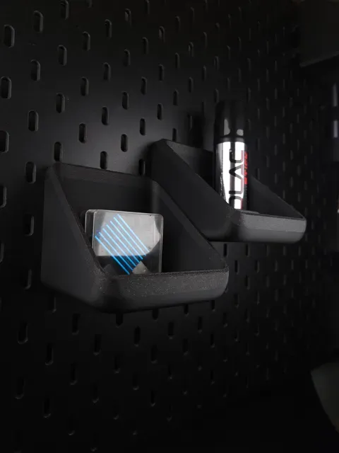 Modular SKADIS Bin shelf – no support - Snap‑Fit — Image 3 of 6
