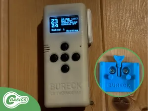 Bureck CD Thermostat Quick-Wall Mount