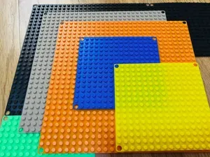 Customizable Brick Build Plate (LEGOs Compatible)