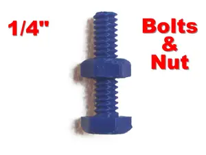 1/4-20 Bolt and Nut (standard quarter inch bolt)