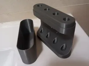 Porta escovas para quatro unidades