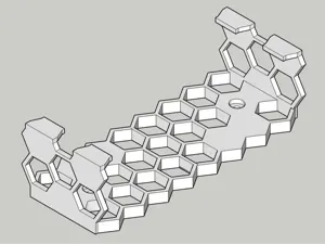 KVM Switch Mounting Bracket