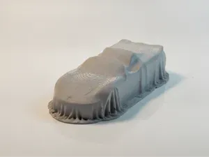 Porsche Carrera GT Under Cloth STL