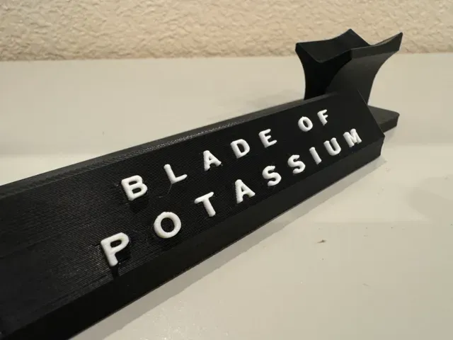 Banana Knife Display Stand V2 — Фото 3 из 3