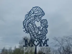 Mom & Daughter 2D Wall Art