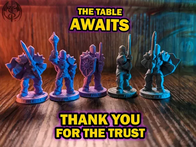 The Faceless Elites - 32mm supportless miniature — Image 7 of 7