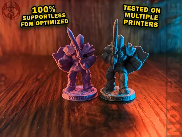 The Faceless Elites - 32mm supportless miniature — Image 5 of 7