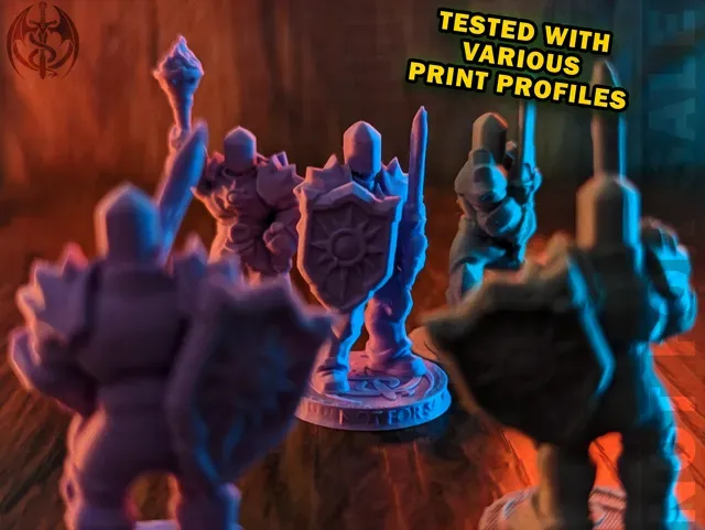 The Faceless Elites - 32mm supportless miniature — Image 6 of 7
