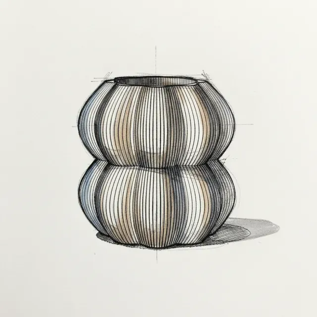 Fluffy Sturdy Vase Mode Planter – STL & 3MF — Image 4 of 13