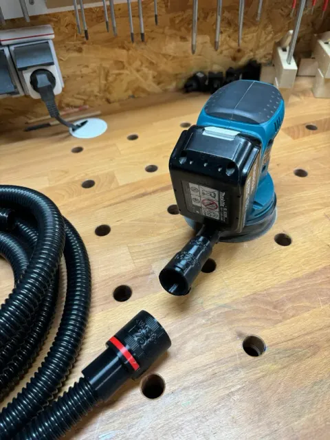 osVAC neo M25 adapter for Makita DBO180 cordless random orbit sander — Фото 2 из 3