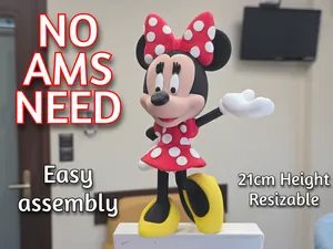 Minnie Mouse - No AMS - Easy assembly
