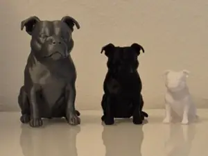 Staffordshire Bull Terrier – 3D Printable Dog