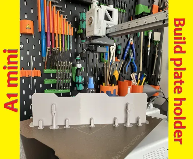 A1 mini Plate Holder Ikea Skadis/Uppspel — Фото 5 из 11