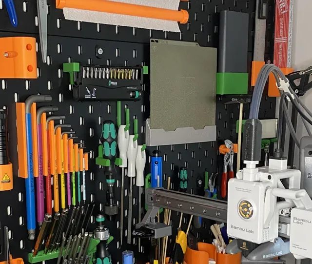 A1 mini Plate Holder Ikea Skadis/Uppspel — Фото 3 из 11