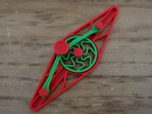 Fidget double piston