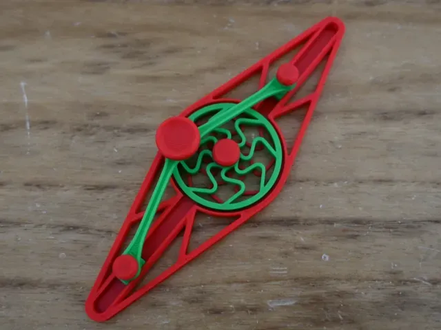 Fidget double piston