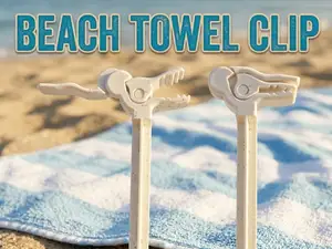 Clip Ferma Asciugamano da Spiaggia - Coccodrillo