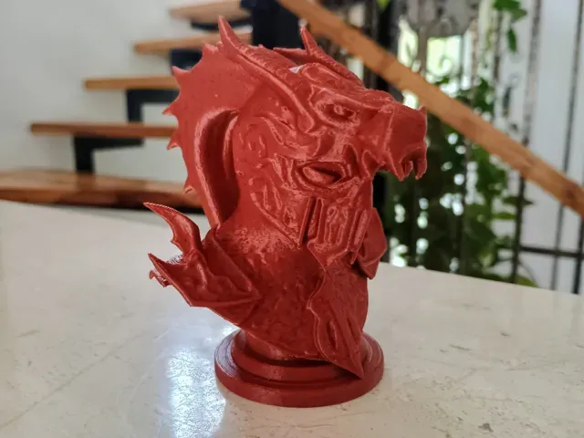 Dragon Knight Bust – Mythical Fantasy Display — Фото 8 из 12