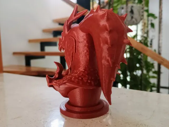 Dragon Knight Bust – Mythical Fantasy Display — Фото 4 из 12